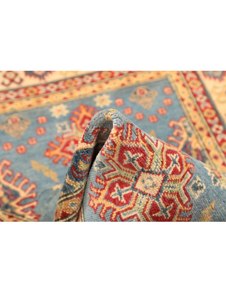 Rug Kazak Pakistan maroon brown 99x148