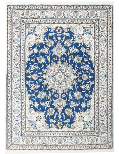Tappeto Nain Kashmar Persia grigio 152x205