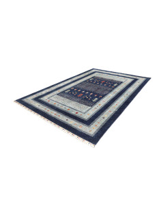 Tappeto Siva Pakistan 209x294 Blu Profondo Azzu 2