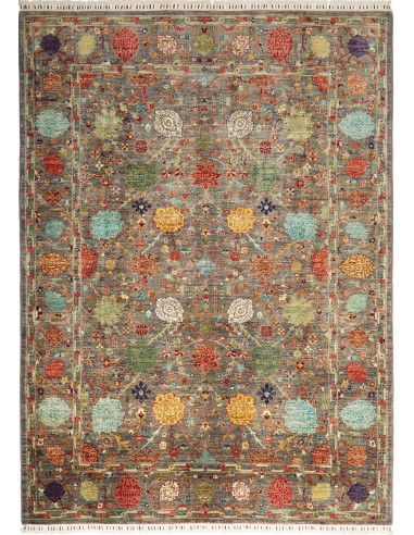 Tappeto Shahi Fine Pakistan 173x247 Grigio Antr