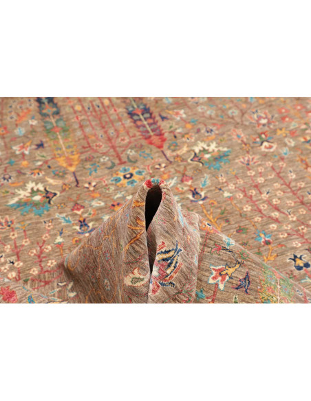 Rug Shahi Fine Pakistan 201x244 Taupe Beige Blu