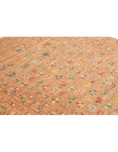 Rug Rubin Pakistan 203x300 Terracotta Orange Bl