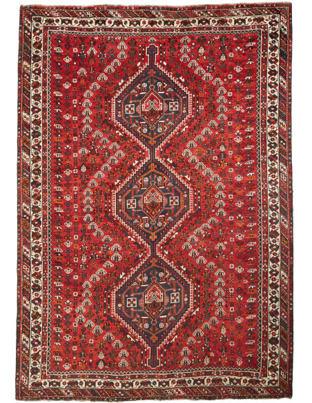 Tappeto Shiraz Persia marrone grigio 210x297