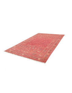 Rug Rubin Pakistan 198x290 Terracotta Red Blue 2