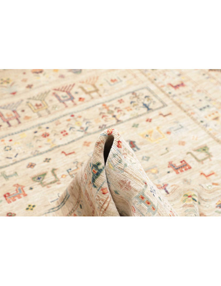 Tappeto Rubin Pakistan 170x241 Beige Crema Mult