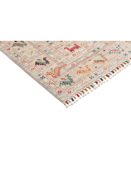 Rug Rubin Pakistan 150x202 Light Beige Multicol