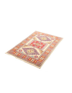 Tappeto Kazak Pakistan beige rosso 84x120 2