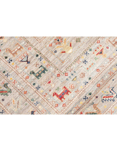 Rug Rubin Pakistan 150x202 Light Beige Multicol