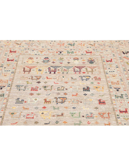 Rug Rubin Pakistan 150x202 Light Beige Multicol