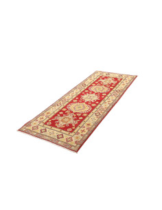 Rug Kazak Pakistan yellow brown 82x203 2
