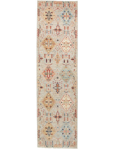 Rug Tribal Pakistan 82x297 Light Beige Terracot