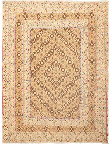 Rug Nakhunak Pakistan 203x260 Beige Cream Brown