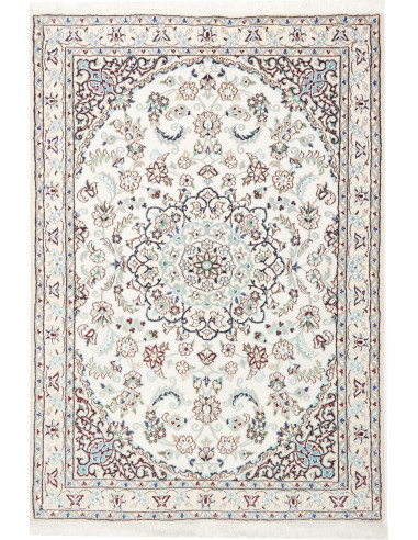 Rug Nain 9La Persia white green 102x145