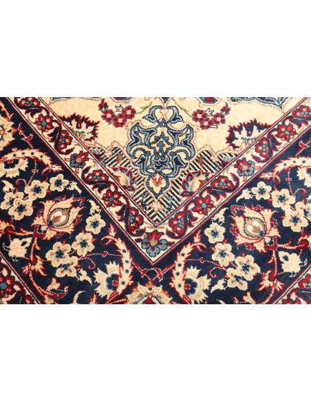 Rug Nadjafabad Persia yellow maroon 268x370