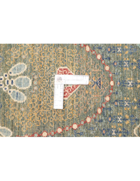 Tappeto Shahi Fine Pakistan 250x304 Blu Verde A