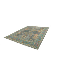 Rug Shahi Fine Pakistan 248x308 Teal Green Grey 2