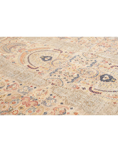 Tappeto Shahi Fine Pakistan 242x304 Beige Grigi