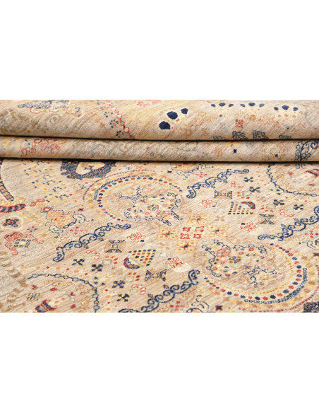 Tappeto Shahi Fine Pakistan 242x304 Beige Grigi