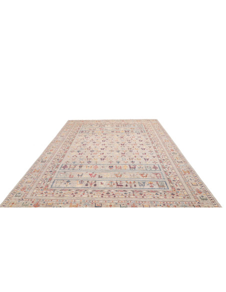 Tappeto Rubin Pakistan 248x329 Grigio Beige Ton