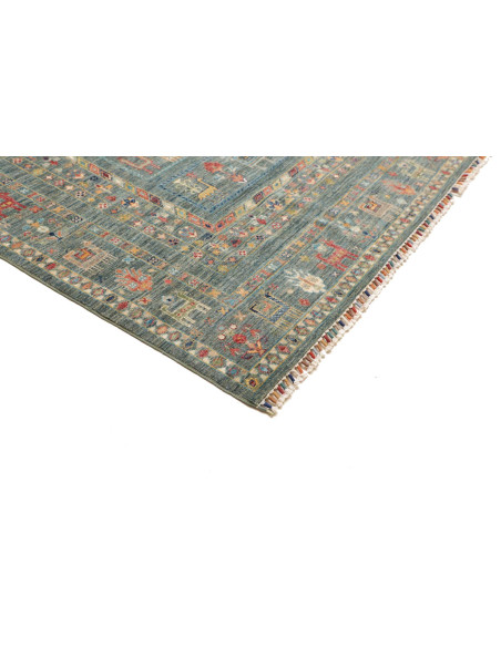 Tappeto Rubin Pakistan 249x350 Blu Verde Petrol