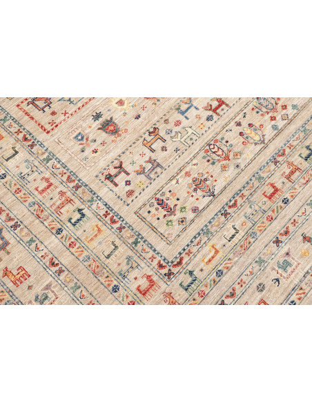 Rug Rubin Pakistan 248x342 Ivory Multicolor
