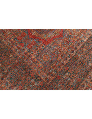 Tappeto Mamlouk Pakistan 270x366 Rosso Ruggine