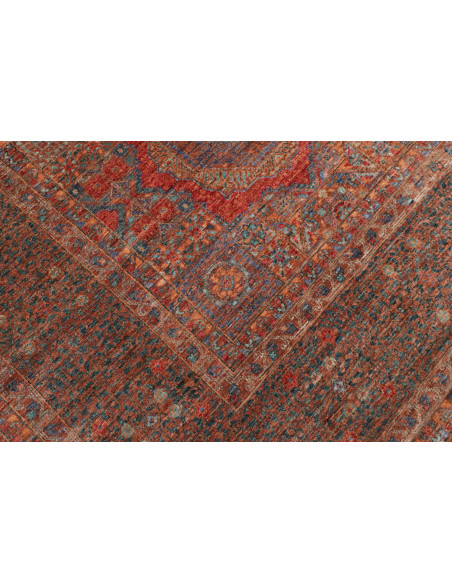 Tappeto Mamlouk Pakistan 270x366 Rosso Ruggine