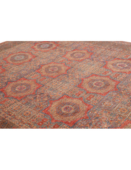 Tappeto Mamlouk Pakistan 270x366 Rosso Ruggine