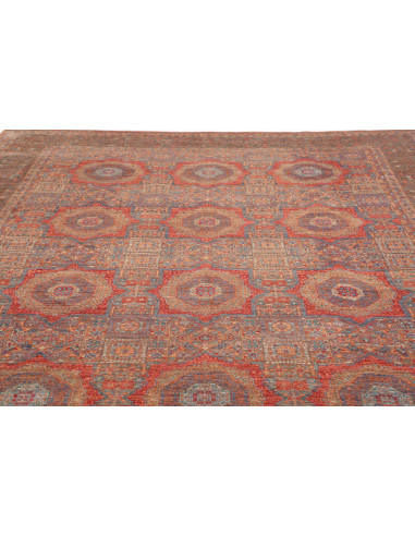 Tappeto Mamlouk Pakistan 270x366 Rosso Ruggine