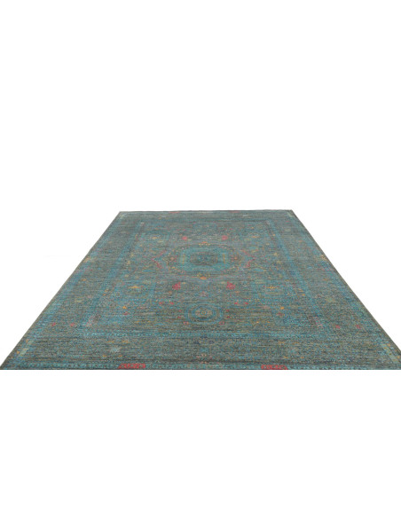 Tappeto Mamlouk Pakistan 247x307 Petrolio Blu R