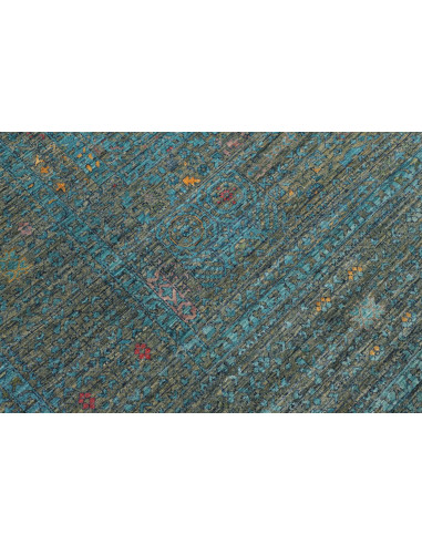 Tappeto Mamlouk Pakistan 247x307 Petrolio Blu R