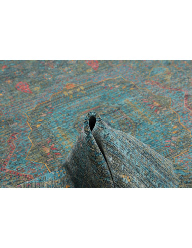 Tappeto Mamlouk Pakistan 247x307 Petrolio Blu R
