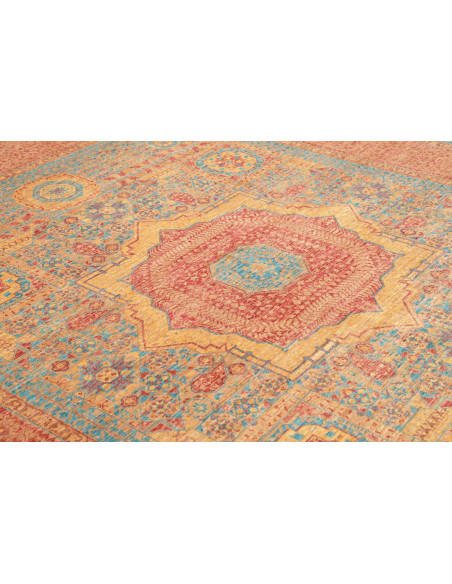 Tappeto Mamlouk Pakistan 249x310 Terracotta Blu
