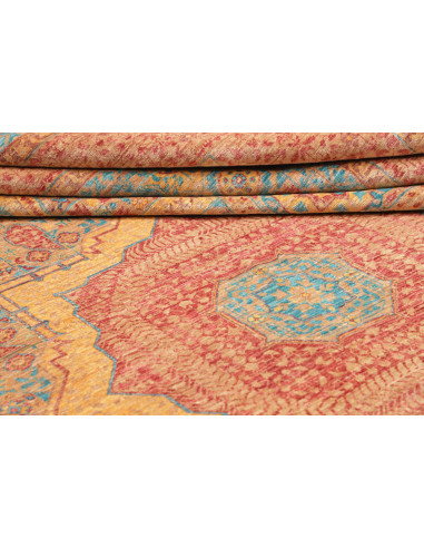 Tappeto Mamlouk Pakistan 249x310 Terracotta Blu