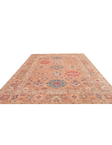Rug Kazak Fine Pakistan 254x312 Earthy Brown Bl