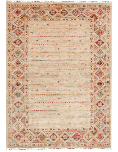 Rug Rubin Pakistan 167x236 Beige Red Blue Orang