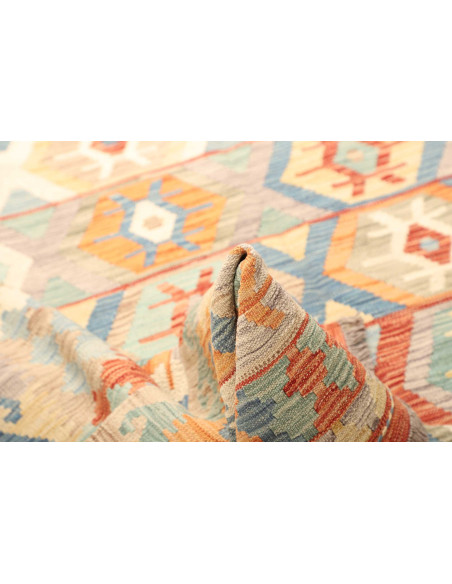 Tappeto Kilim Afghanistan bianco 197x293