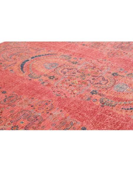 Rug Shahi Fine Pakistan 251x288 Coral Blue Gold