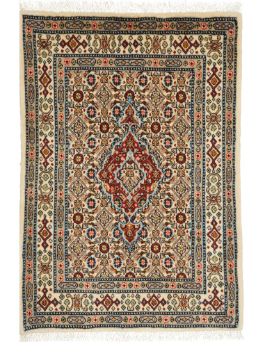 Rug Moud Persia maroon grey 64x92