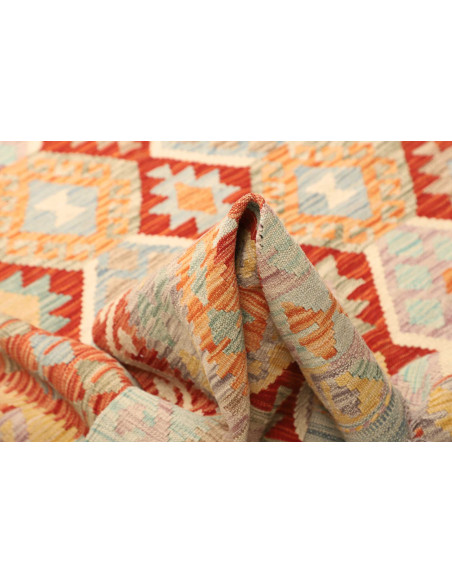 Tappeto Kilim Afghanistan giallo 206x290