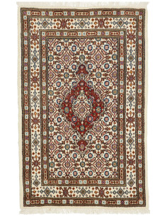 Rug Moud Persia beige maroon 60x94