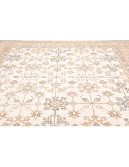 Rug Kazak Afghanistan 255x295 Cream Peach Terra
