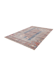 Rug Siva Pakistan 207x297 Gray Blue Orange Crea 2
