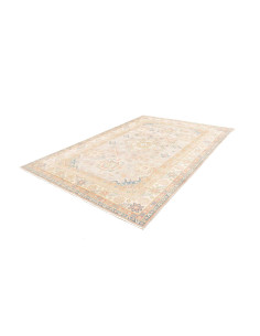 Tappeto Kazak Afghanistan 200x285 Beige Grigio 2
