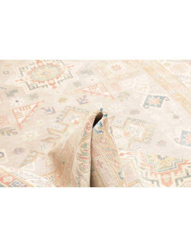 Tappeto Kazak Afghanistan 200x285 Beige Grigio