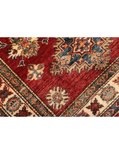 Rug Kazak Fine Pakistan brown yellow 98x143