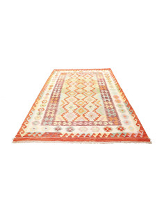Rug Kilim Afghanistan yellow orange 175x251 2