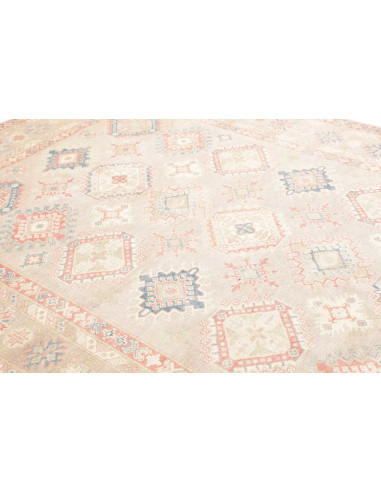 Rug Kazak Afghanistan 208x296 Beige Cream Paste