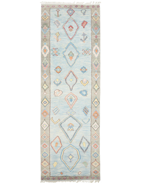 Tappeto Berbero Pakistan 126x376 Azzur