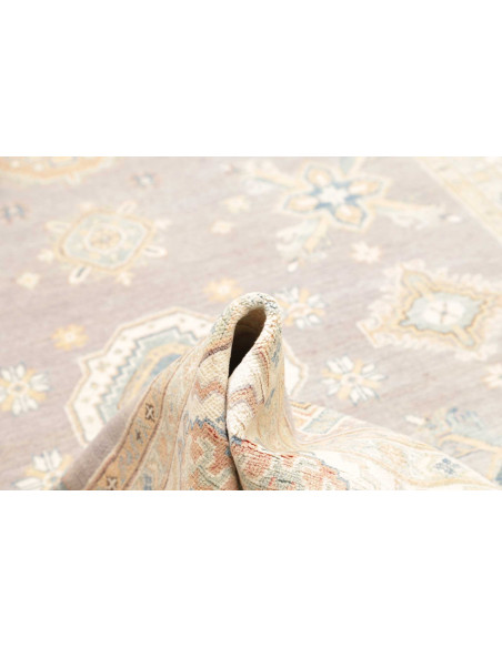 Rug Kazak Afghanistan 195x304 Lavender-grey Cre